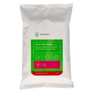 "Medisept Velox Wipes" dezinfekcinės servetėlės paviršiams valyti, 100 vnt.
