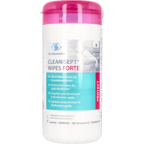 Dezinfekcinės servetėlės - CLEANISEPT WIPES forte, 100 vnt.