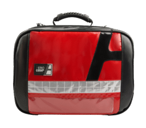 Pirmosios pagalbos krepšys su dviem apvalkalais ir integruota magnetine technologija  Gamintojas – HUM, Vokietija