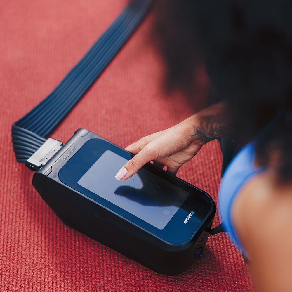 „CarePump Move8“ - mobilus 8 kamerų prietaisas limfos drenažui (presoterapijai) sportininkams - Image 2