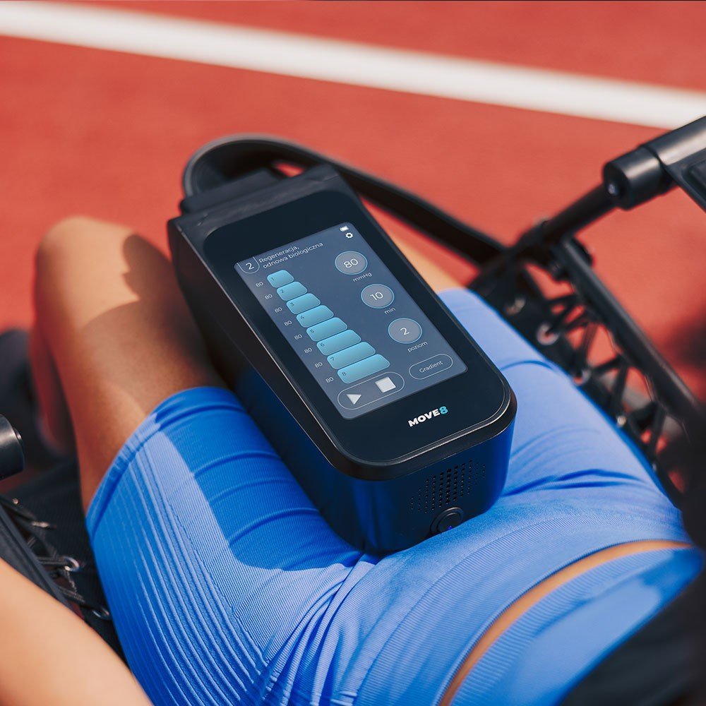 „CarePump Move8“ - mobilus 8 kamerų prietaisas limfos drenažui (presoterapijai) sportininkams - Image 6