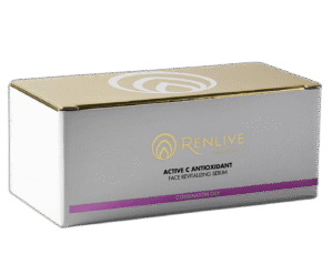 "RENLIVE Active C Antioxidant" atkuriamasis ir atgaivinamasis veido serumas ampulėse, 10 vnt.