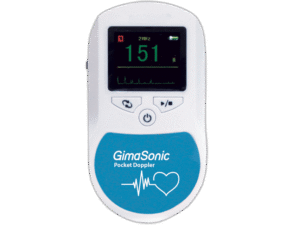 Spalvoto ekrano kišeninis dopleris "GimaSonic", 1 vnt.