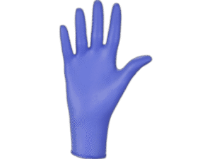 NITRYLEX® BASIC nitrilinės pirštinės be pudros, tamsiai mėlynos, nesterilios, 100 vnt.