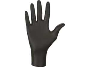 NITRYLEX® BLACK nitrilinės pirštinės, juodos, nesterilios, 100 vnt.