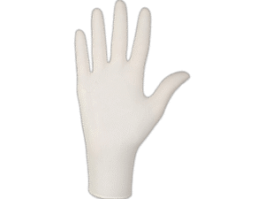 SANTEX natūralaus latekso pirštinės, su pudra, 100 vnt.