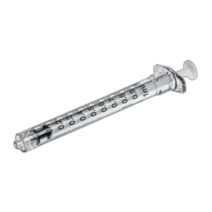 Švirkštas 1 ml BD 3 dalių, Luer, 1 vnt.