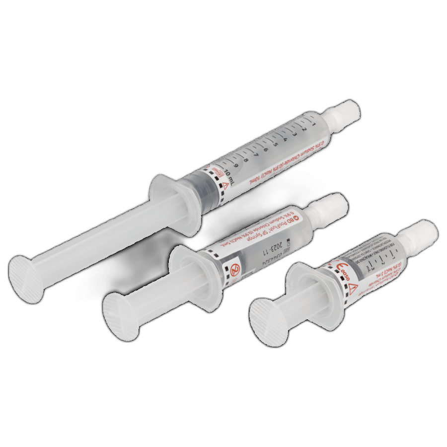 BD PosiFlush SP fiziologinio tirpalo švirkštas, 1 vnt.